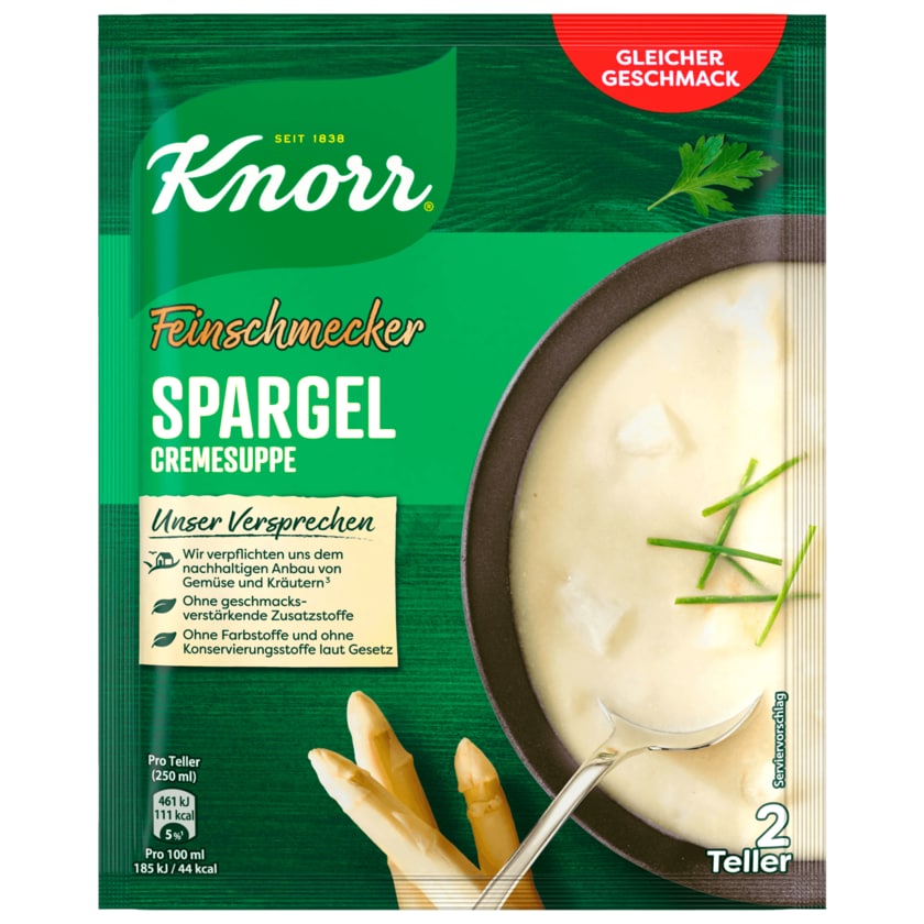 Knorr Feinschmecker Spargel Cremesuppe 500ml